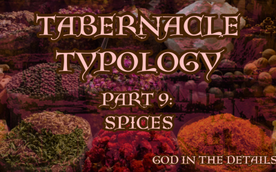 Tabernacle Typology 9: Spices